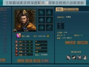 王朝霸域紫武将深度解析：探索全貌揭示战略奥秘