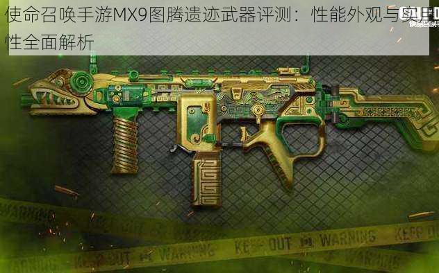 使命召唤手游MX9图腾遗迹武器评测：性能外观与实用性全面解析