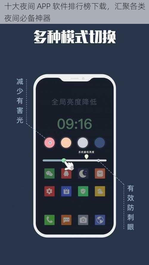 十大夜间 APP 软件排行榜下载，汇聚各类夜间必备神器