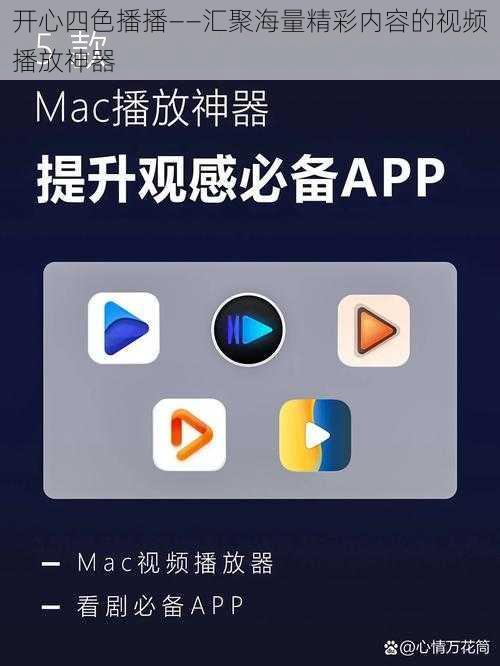 开心四色播播——汇聚海量精彩内容的视频播放神器
