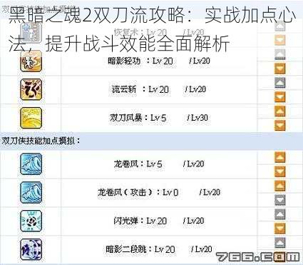 黑暗之魂2双刀流攻略：实战加点心法，提升战斗效能全面解析