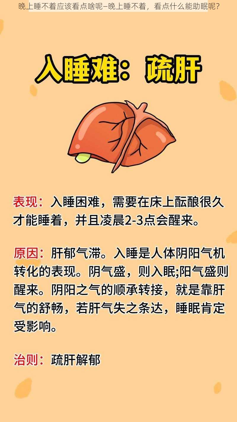 晚上睡不着应该看点啥呢—晚上睡不着，看点什么能助眠呢？