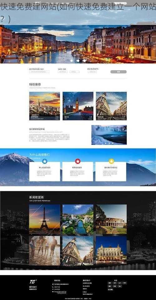 快速免费建网站(如何快速免费建立一个网站？)