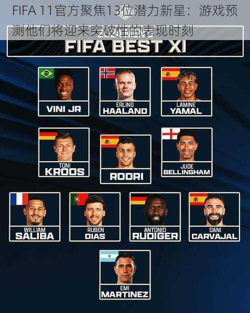 FIFA 11官方聚焦13位潜力新星：游戏预测他们将迎来突破性的表现时刻