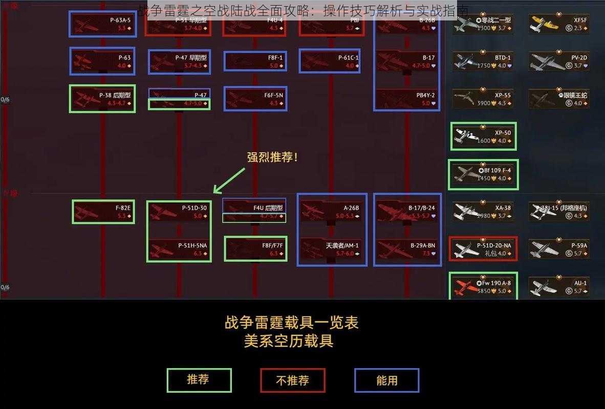 战争雷霆之空战陆战全面攻略：操作技巧解析与实战指南