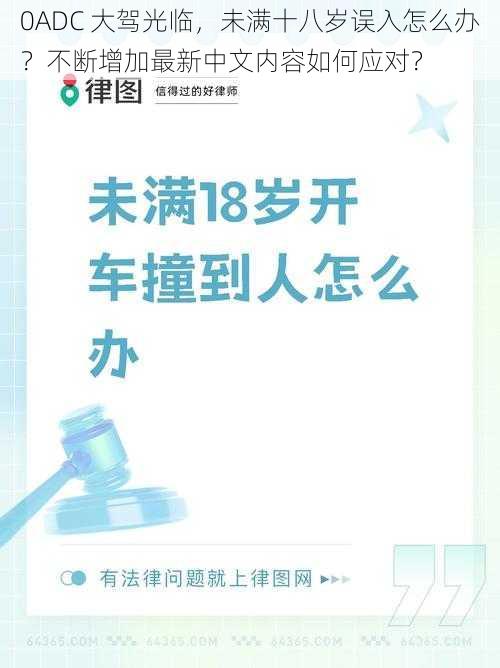 0ADC 大驾光临，未满十八岁误入怎么办？不断增加最新中文内容如何应对？