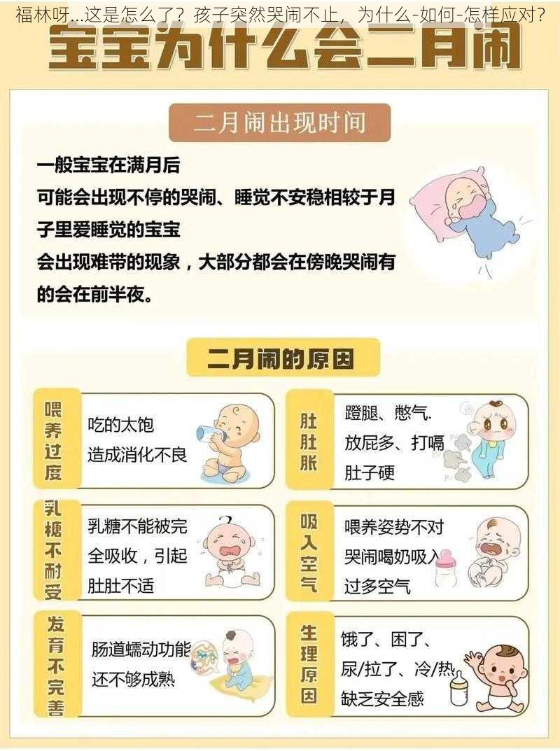 福林呀…这是怎么了？孩子突然哭闹不止，为什么-如何-怎样应对？