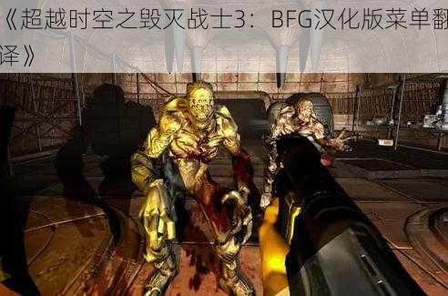 《超越时空之毁灭战士3：BFG汉化版菜单翻译》