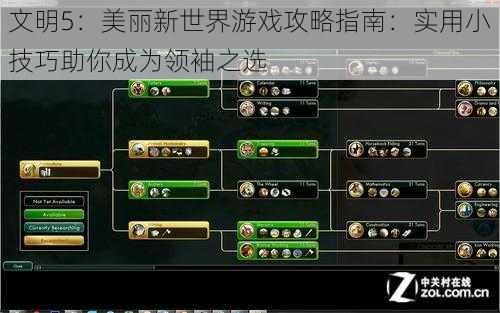 文明5：美丽新世界游戏攻略指南：实用小技巧助你成为领袖之选