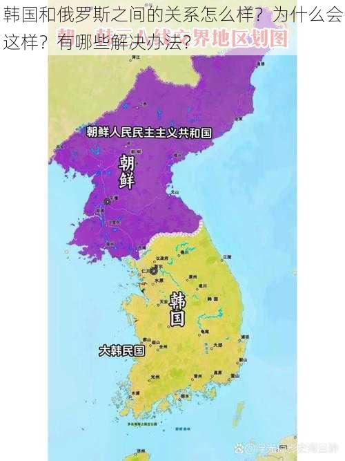 韩国和俄罗斯之间的关系怎么样？为什么会这样？有哪些解决办法？